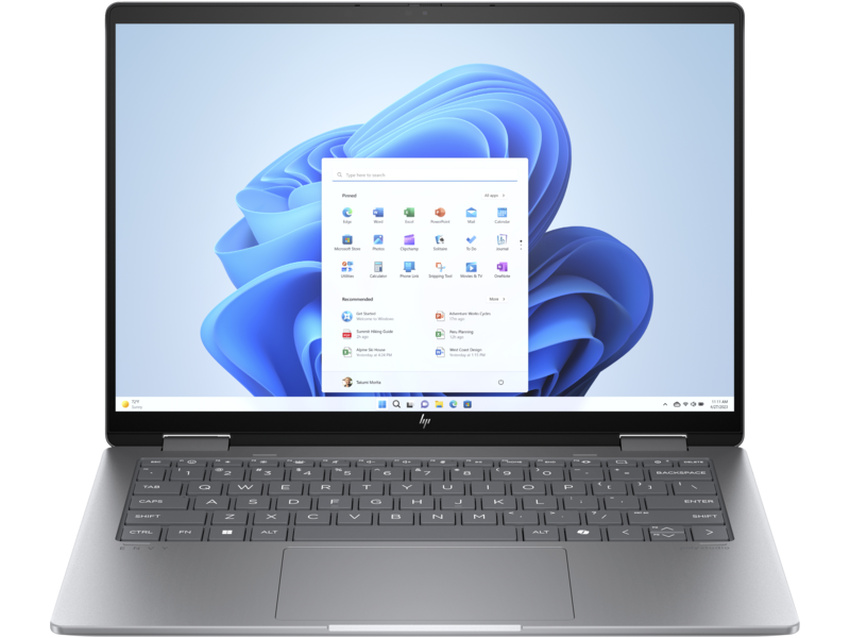 Intel Core U7 155U (1,7 GHz), 16 GB LPDDR5-6400 (integrated/non upgradable), 35,6 cm (14,0″) WUXGA (1920x1200) Multi-Touch IPS LED 60 Hz, SSD 512 GB PCIe NVMe, Intel Graphics (IGP), HDMI 2.1, 1x Thunderbolt 4 (40Gbps - DisplayPort), 1x USB-C 3.2 Gen2 (10Gbps - DisplayPort), 2x USB-A 3.2 Gen2 (10Gbps), Wi-Fi 7 BE200 (2x2), Bluetooth 5.4, Webcam, Backlit Kbd., Microsoft Windows 11 Home (64-bit), Opomba: NO PEN!