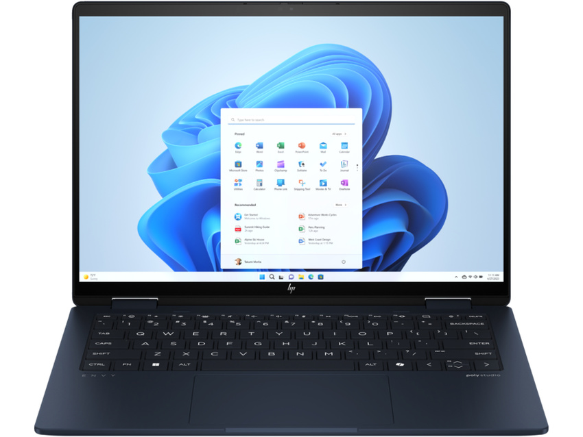 Intel Core Ultra 7 155U (1,7 GHz), 32 GB LPDDR5-6400, 35,6 cm (14,0″) 2.8K (2880x1800) Multi-Touch BrightView OLED 120 Hz, SSD 1 TB M.2 PCIe NVMe, Intel Graphics (IGP), HDMI 2.1, 1x Thunderbolt (40Gbps - DisplayPort), 1x USB-C 3.2 Gen2 (10Gbps - DisplayPort), 1x USB-A 3.2 Gen2 (10Gbps) , Wi-Fi 7 (2x2), Bluetooth 5.4,Webcam, Backlit Kbd., 65W USB-C PD Adapter, Microsoft Windows 11 Home (64-bit)