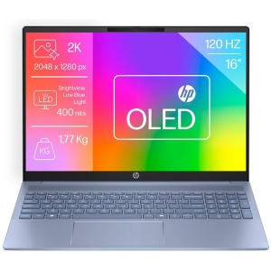 Intel Ultra 7 155U (1,7 GHz), 16 GB LPDDR5x-7467, 40,6 cm (16") 2K (2048x1280) OLED BV 120Hz, SSD 1 TB PCIe M.2 NVMe, Intel Graphics (IGP), HDMI 2.1, 2x USB-C 3.2 Gen2 (10 Gbps - DisplayPort), 1x USB-A 3.2 Gen1 (10 Gbps), 1x USB-A 3.2 Gen1 (5Gbps), Wi-Fi 6, Bluetooth 5.3, Backlit Kbd, Webcam, Microsoft Windows 11 Home (64-bit)