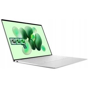 Intel® Core™ Ultra 7 258V / 3,3 GHz / Octa-Core (8C/8T) / Turbo Speed 4,8 GHz, 32 GB LPDDR5 ONBOARD, 1 TB NVMe SSD, 33,8 cm (13,3″), Sijajni (BrightView, gloss), 2.8K / 2880 x 1800, Intel, Thunderbolt, Backlit keyboard, bluetooth, Microsoft Windows 11 Home (64-bit), Manjša udrtina na robu prenosnika, levo spredaj.