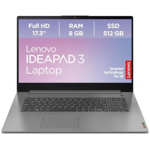 AMD Ryzen 5 5625U (4.3 GHz) 16 GB (2x8GB) DDR4-3200, SSD 512 GB M.2 PCIe NVMe, 43,9 cm (17,3") 1920 x 1080 (Full HD) IPS LED 60 Hz, Radeon Graphics (IGP), 1x HDMI, 1x USB-C 3.2 Gen1 (DisplayPort - 5Gbps), 1x USB-A 3.2 Gen1, 1x USB-A 2.0, Wi-Fi 6, Bluetooth 5.1, Webcam, SD CardReader, Std. Kbd., Bluetooth, Microsoft Windows 11 Home (64-bit)