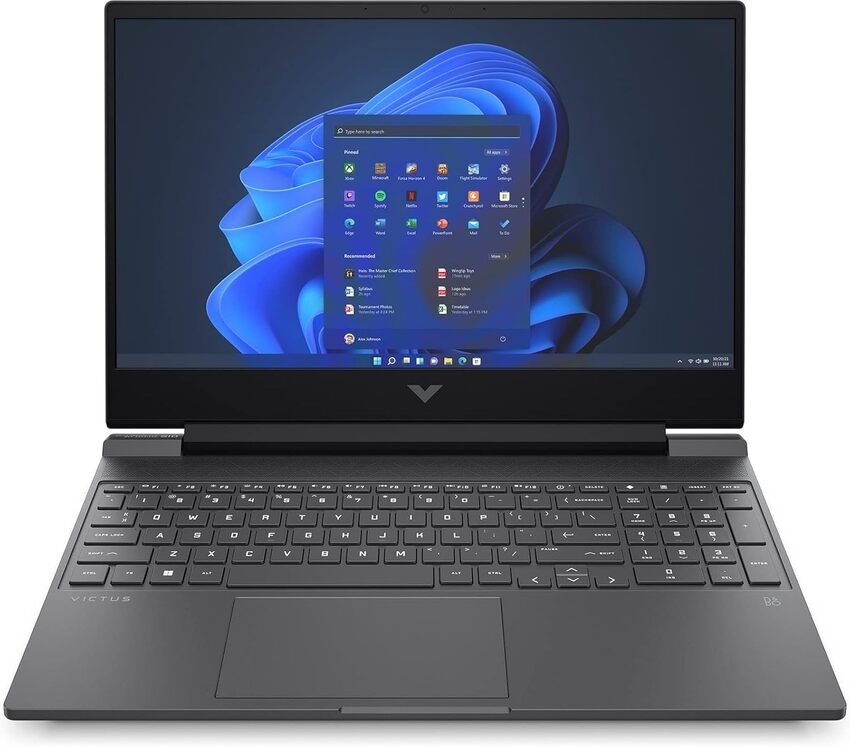 AMD Ryzen R7 7840HS (3,8 - 5,1 GHz), 16 GB (2x8GB) DDR5-5600, SSD 1 TB M.2 PCIe NVMe, NVIDIA GeForce RTX 4060 (8 GB GDDR6), 40,9 cm (16,1'') FHD (1920x1080) UWVA LED IPS 144 Hz, no ODD, HDMI 2.1, 1x USB-C 3.2 (DisplayPort 5Gbps), 3x USB-A 3.1 (5Gbps), Wi-Fi 6, Bluetooth 5.3, Webcam, Backlit Kbd., Microsoft Windows 10 Pro (64-bit)