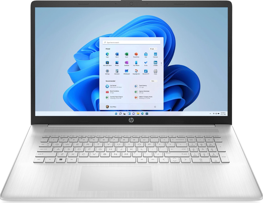 AMD Ryzen R5 7520U (2,8 GHz), 43,9 cm (17,3″) FHD (1920x1080) AG LED IPS 60Hz, 8 GB LPDDR5-5500, SSD 512 GB M.2 PCIe NVMe, no ODD, AMD Radeon 610M Graphics (IGP), HDMI 1.4b, 1x USB-C 3.2 Gen1 (5Gbps), 2x USB-A 3.2 Gen1 (5Gbps), Wi-Fi 5 (802.11ac), Bluetooth 5.0, Webcam, Std. Kbd., Microsoft Windows 11 Home (64-bit)