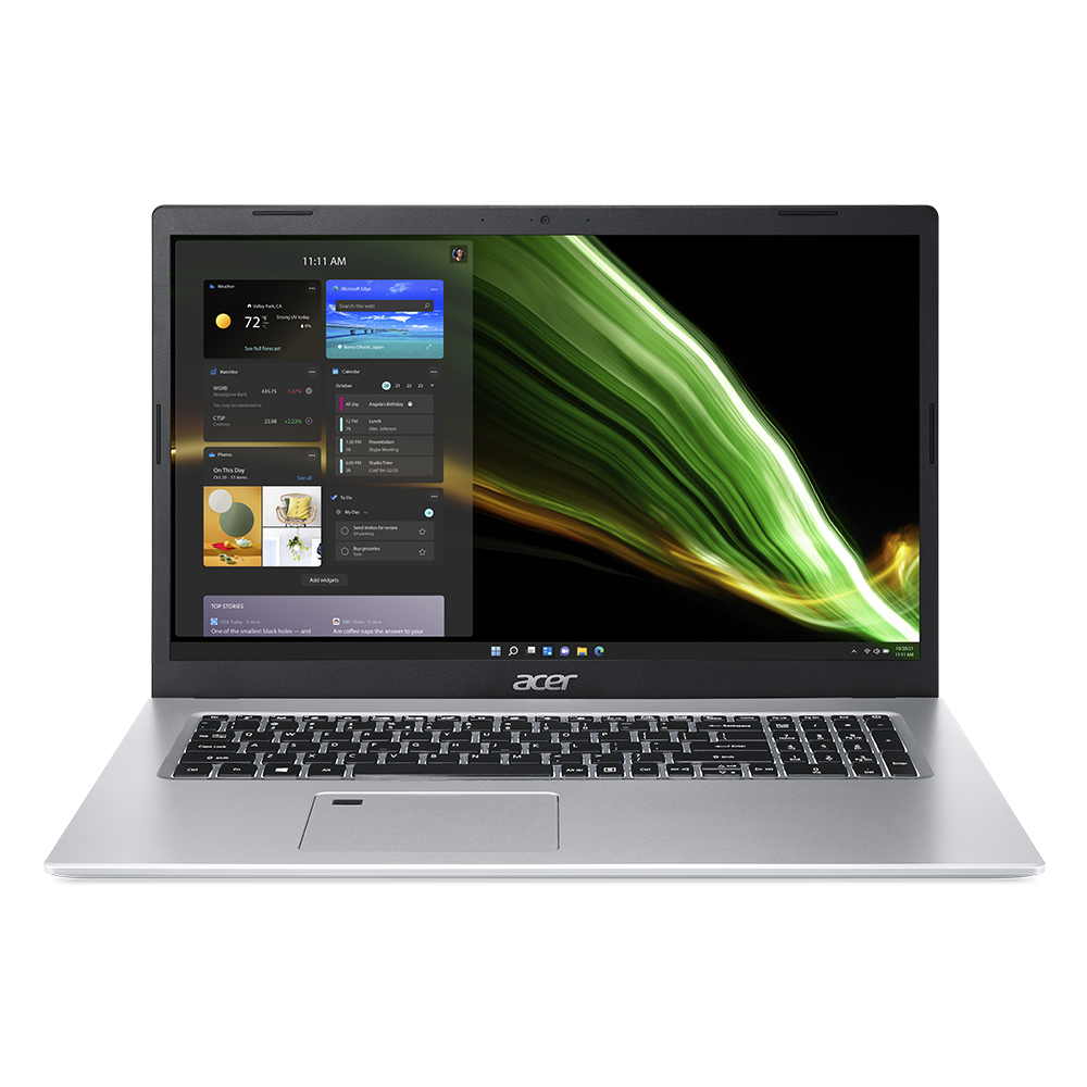 Intel® Core™ i5-1135G7 / 2,4 GHz / Quad-Core / 4,2 GHz TurboBoost, 8 GB DDR4, 512 GB NVMe SSD, 43,9 cm (17,3'') Full HD Display (1920×1080), Intel Iris Xe Graphics, Microsoft Windows 11 Home (64-bit)