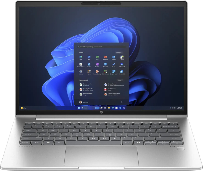 Intel Core Ultra 7 175U (1,7 GHz), 35,6 cm (14,0″) WUXGA (1920x1200) UWVA LED, 8 GB DDR5-5600, SSD 512 GB PCIe NVMe, Intel Graphics (IGP), HDMI 2.1, 2x USB-C 3.2 Gen2x2 (20Gbps - DisplayPort), 2x USB-A 3.2 Gen1 (5Gbps), Wi-Fi, Bluetooth, Webcam, Fingerprint, Backlit Kbd., Microsoft Windows 10 Pro (64-bit)
