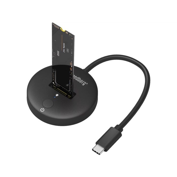 Sandberg USB 3.2 Dock za M.2+NVMe SSD priklopna postaja - slika 2