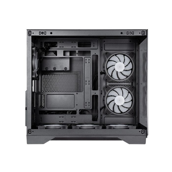 Chieftec VISIO USB3.2 Gen2 ATX ohišje, črno - slika 3