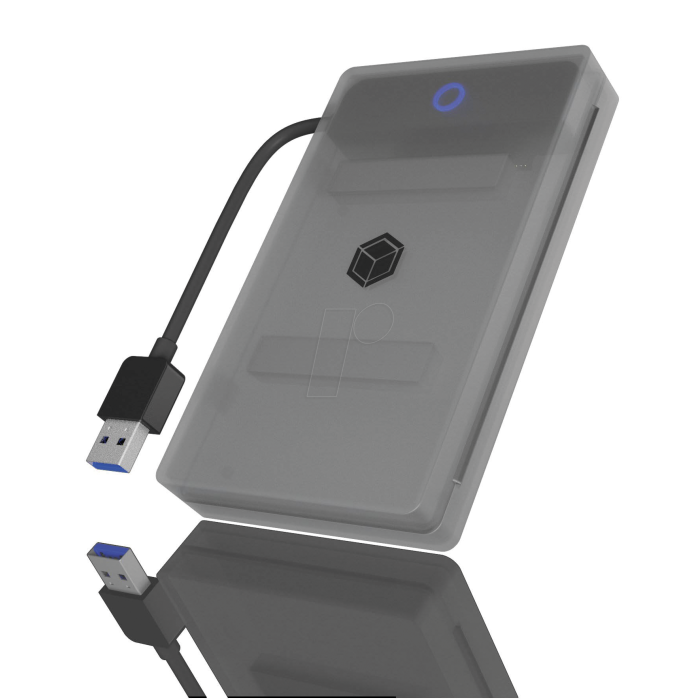 IcyBox IB-AC603B-U3 USB 3.2 ohišje/adapter za HDD/SSD 2,5 SATA disk - slika 4