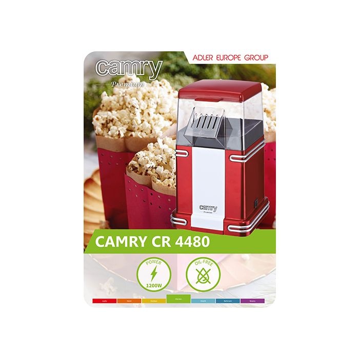 Camry retro aparat za pokovke CR 4480 - slika 3
