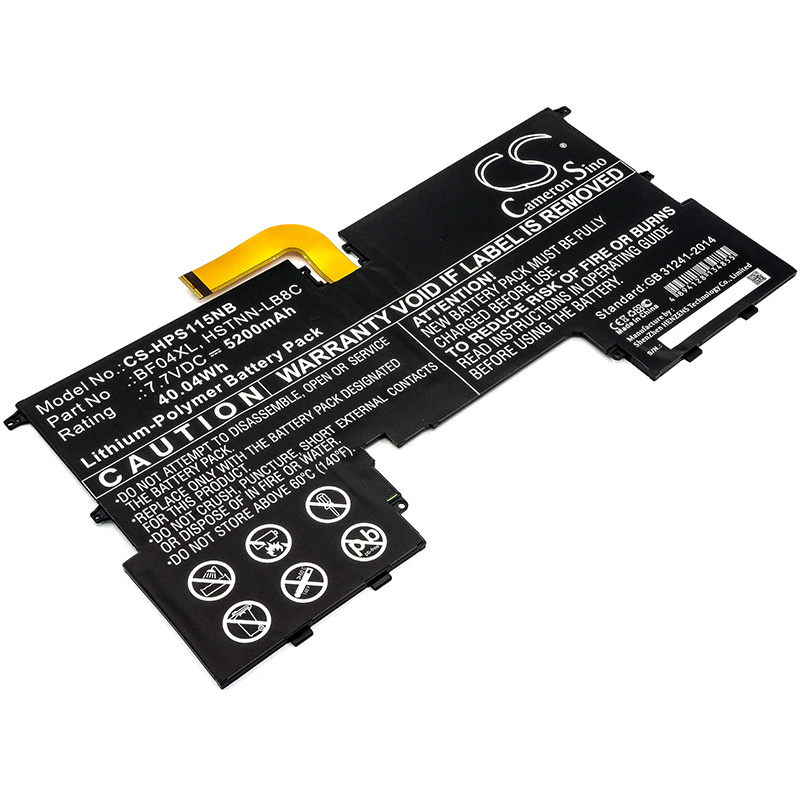 Baterija za HP Spectre 13 / 13T, BF04XL, 5200 mAh - slika 3