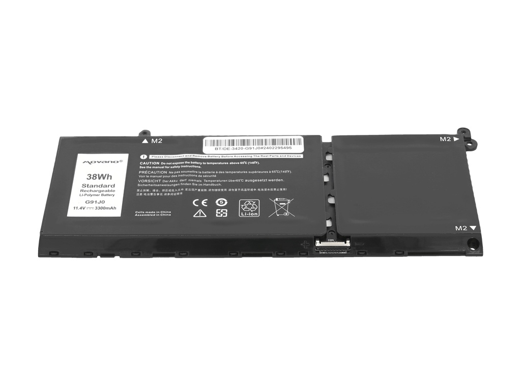 Baterija za Dell Inspiron 3510 / 5420 / 7420, 3300 mAh - slika 3