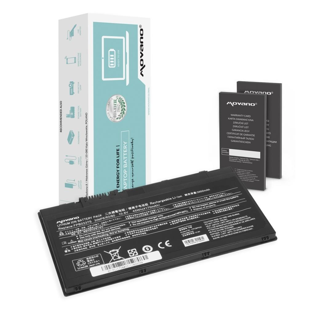 Baterija za Fujitsu Siemens Lifebook P727 / U727 / U729, 4170 mAh - slika 6