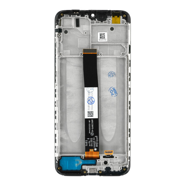 Steklo in LCD zaslon za Xiaomi Redmi 9A / 9C, originalno (OEM), črno - slika 3