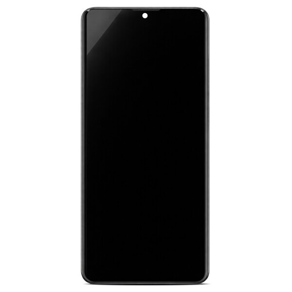 Steklo in LCD zaslon za Nokia 2.4, originalno (OEM), črno - slika 4