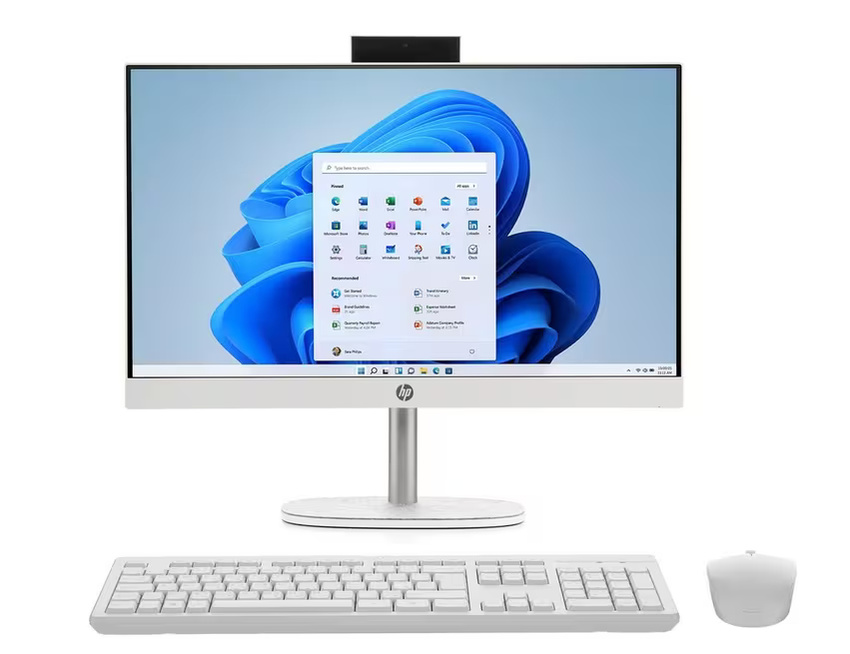 Intel Core Ultra 5 125U (1,3 GHz), 8 GB DDR5-5600, SSD 512 GB M.2 PCIe NVMe, 60,45 cm (23,8'') FHD (1920x1080) UWVA LED 60Hz, Intel Arc Graphics (IGP), HDMI, 1x USB-C 3.2 Gen1 (5Gbps), 2x USB-A 3.2 Gen1 (5Gbps), 2x USB-A 2.0, Wi-Fi 6, Bluetooth 5.3, Webcam, Wireless Kbd., Microsoft Windows 11 Home (64-bit)