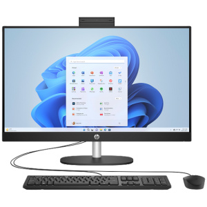 Intel Core i5-1334U (1,3 GHz), 16 GB (2x8GB) DDR4-3200, SSD 512 GB M.2 PCIe NVMe, 68,6 cm (27″) FHD (1920x1080) AG LED, Intel Iris Xe Graphics (IGP), HDMI, 1x USB-C (5Gbps), 2x USB-A 3.2 Gen1 (5Gbps), 2x USB-A 2.0, Wi-Fi, Bluetooth, Webcam, Wired Kbd., Microsoft Windows 11 Home (64-bit)