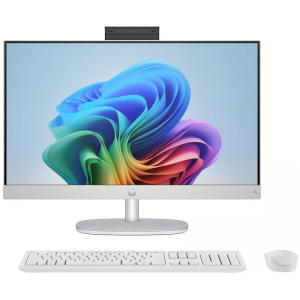 AMD Ryzen5 340 (2,0 GHz), 16 GB (2x8GB) DDR5-5600, SSD 512 GB M.2 PCIe NVMe, 60,45 cm (23,8") FHD (1920x1080) AG UWVA IPS LED 99% sRGB, AMD Radeon 840M (IGP), 1x USB-C 3.2 Gen1 (5Gbps), 2x USB-A 3.2 Gen1 (5Gbps), 2x USB-A 2.0, W-Fi 6, Bluetooth 5.4, Webcam, Wireless Kbd., Microsoft Windows 11 Home (64-bit)