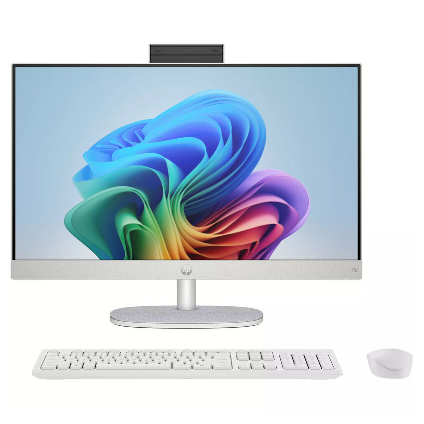 AMD Ryzen5 340 (2,0 GHz), 16 GB (2x8GB) DDR5-5600, SSD 512 GB M.2 PCIe NVMe, 60,45 cm (23,8") FHD (1920x1080) AG UWVA IPS LED 99% sRGB, AMD Radeon 840M (IGP), 1x USB-C 3.2 Gen1 (5Gbps), 2x USB-A 3.2 Gen1 (5Gbps), 2x USB-A 2.0, W-Fi 6, Bluetooth 5.4, Webcam, Wireless Kbd., Microsoft Windows 11 Home (64-bit)