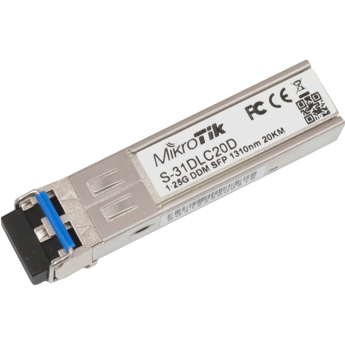 Mikrotik pretvornik FO SFP Mini-GBIC S-31DLC20D