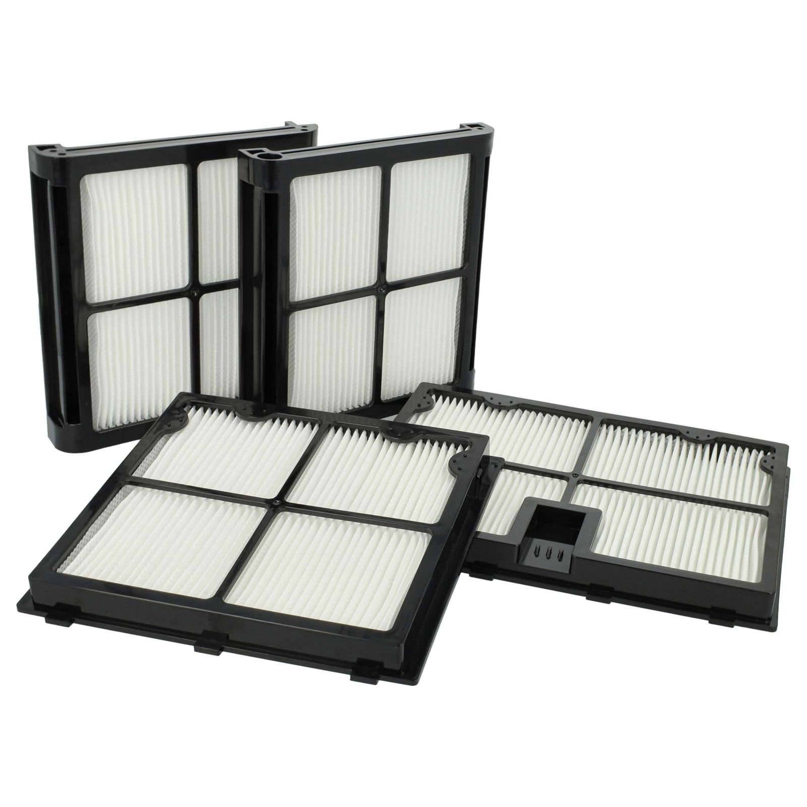 Set nadomestnih filtrov za sesalnike Dolphin.Vsebina kompleta:4 x filter (2 x 14,1 cm x 14,1 cm x 2,1 cm + 1 x 19,4 cm x 15,1 cm x 1,7 cm + 1 x 15,8 cm x 14,8 cm x 1,7 cm)Originalne oznake:9991460-R4Primerno za:Dolphin:1, 10, 10, 10, 10, 10, 100, 20, 20, 20, 20, 20, 20, 20, 25, 25, 25, 25, 50, 9991460, 9991460-ASSY, Advance, Advantage, AG, AG, C, Cayman, CC, CL, DX3, Echo, Encore, Escape, Hammer, Mini Kart, Plus, Plus, Saturn, Solo, Z Fun, Z FunLastnosti:Proizvajalec: VHBWBarva: bela