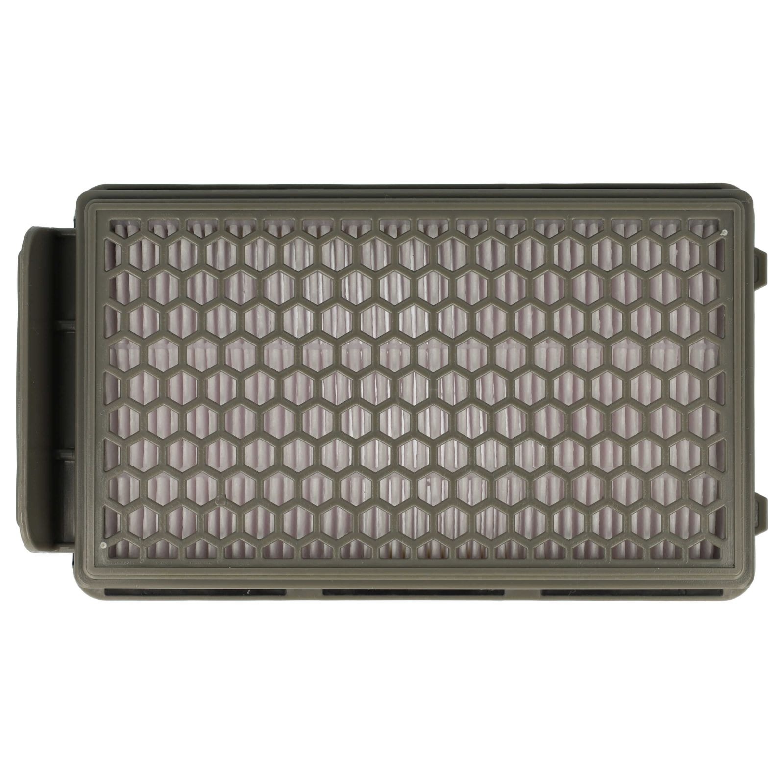 Nadomestni HEPA protialergijski filter za sesalnike Rowenta, Moulinex in Tefal.Vsebina kompleta:1 x HEPA filter (15,1 cm x 8,4 cm x 3,3 cm)Originalne oznake:RS-RT900586ZR903501Primerno za:Rowenta: RO3715EA, RO3718EA, RO3724EA, RO3731EA, RO3753EA, RO3786EA, RO3798EA, RH8021WB, RH8037WA, RH8055WA, RH8121WB, RH8133WA, RH8133WB, RH8147WA, RH8155WA, RH8165WA, RO3759EA, RO3799EA, RO3923EA, RO3927EA, RO3951EA, RO3953EA, RO3953EA, RO3955EA, RO3969EA, RO3985EA, RO3995EAMoulinex:MO3718PA, MO3723PA, MO3751PA, MO3774PA, MO3786PA, MO3951PA, MO3953PA, MO3967PA, MO3969PA, MO3985PATefal:TW3753EA, TW3724RA, TW3731RA, TW3786RA, TW3711KA, TW3724HA, TW3731HA, TW3786HA, TW3798EA, TW3927EA, TW3931EA, TW3953EA, TW3969EA, TW3985EA, TW3999EALastnosti:Proizvajalec: VHBW