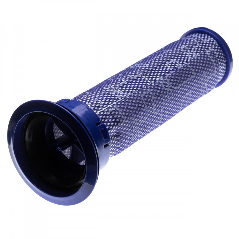 Nadomestni filter za robotske sesalnike Dyson. Filter je izdelan iz mikrovlaken in je nameščen pred motorjem.Vsebina kompleta:1 x predmotorni filterOriginalne oznake:919354-0191935401Primerno za:Dyson: DC36, DC38, DC38i, DC46, DC47, DC47iLastnosti:Proizvajalec: VHBWBarva: vijolična