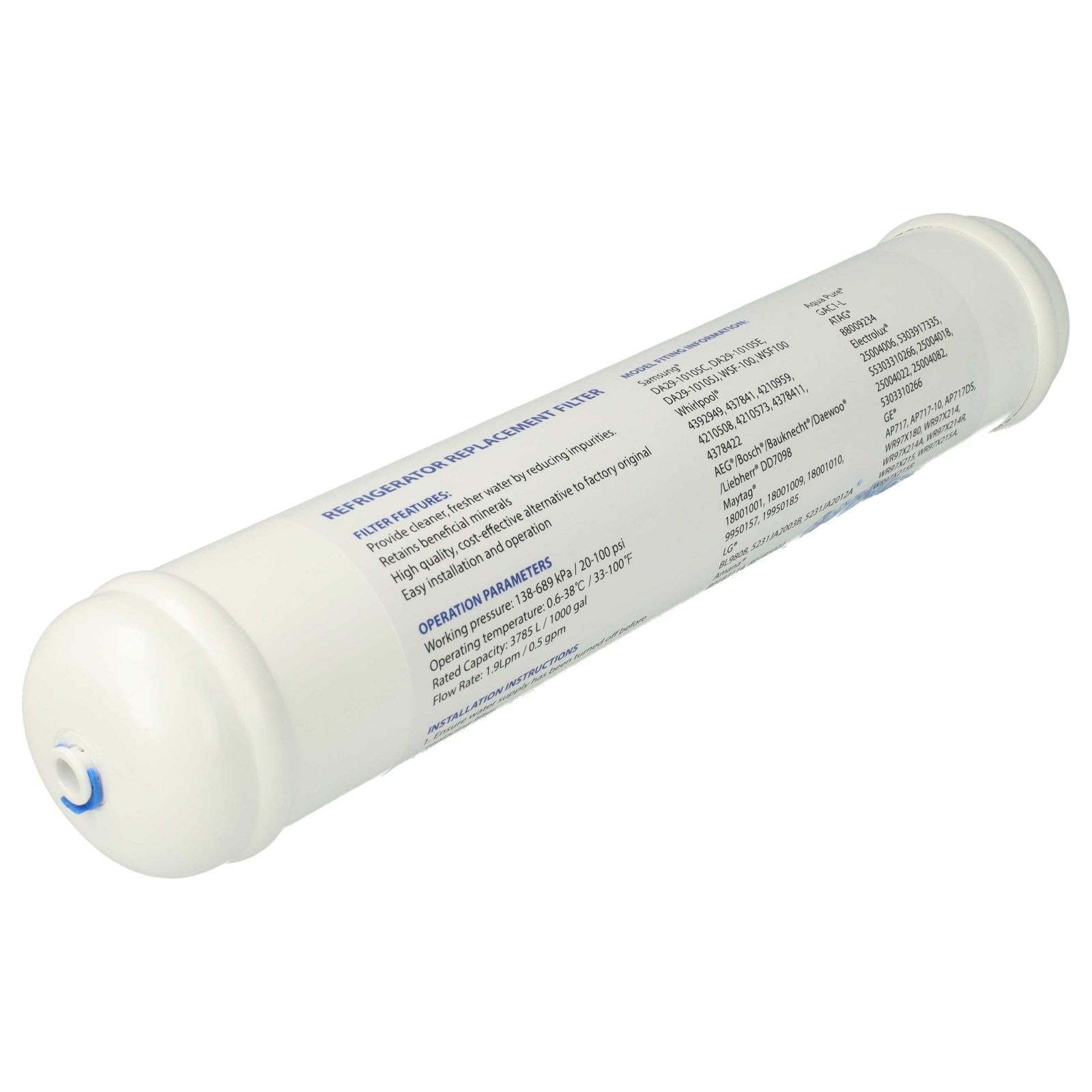 Vodni filter za hladilnike Bosch KAD80A104 / LG FQ-550X / Samsung RS225S, 497818 - slika 3