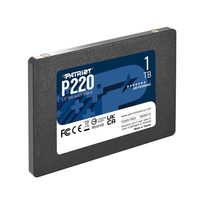 Patriot P220 1TB SSD SATA 3 2.5 - slika 2