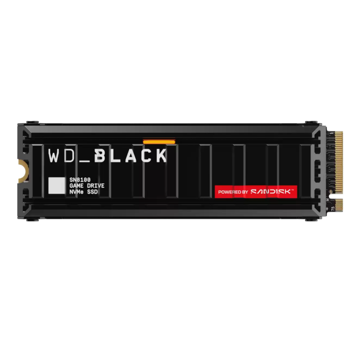 SanDisk 4TB WD Black SN8100 M.2 2280 PCI-e 5.0 NVMe 2.0 SSD disk s hladilnikom - slika 2