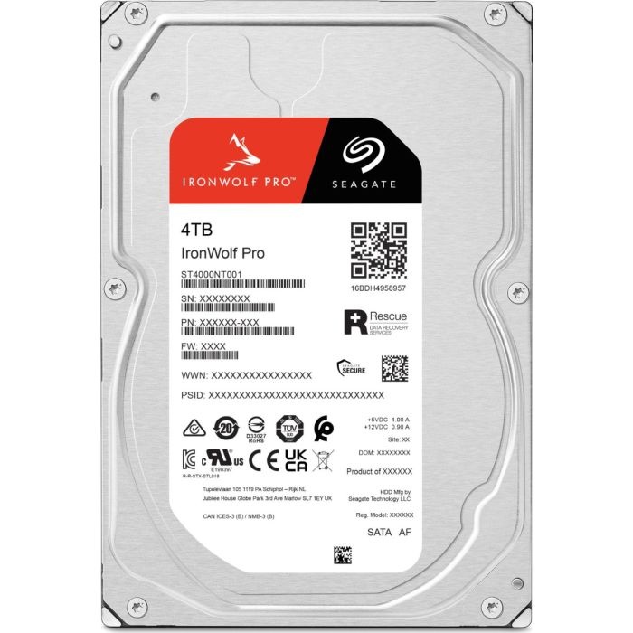 Seagate 4TB IronWolf PRO 3,5" SATA 6Gb/s 7200rpm 256MB HDD disk - slika 4