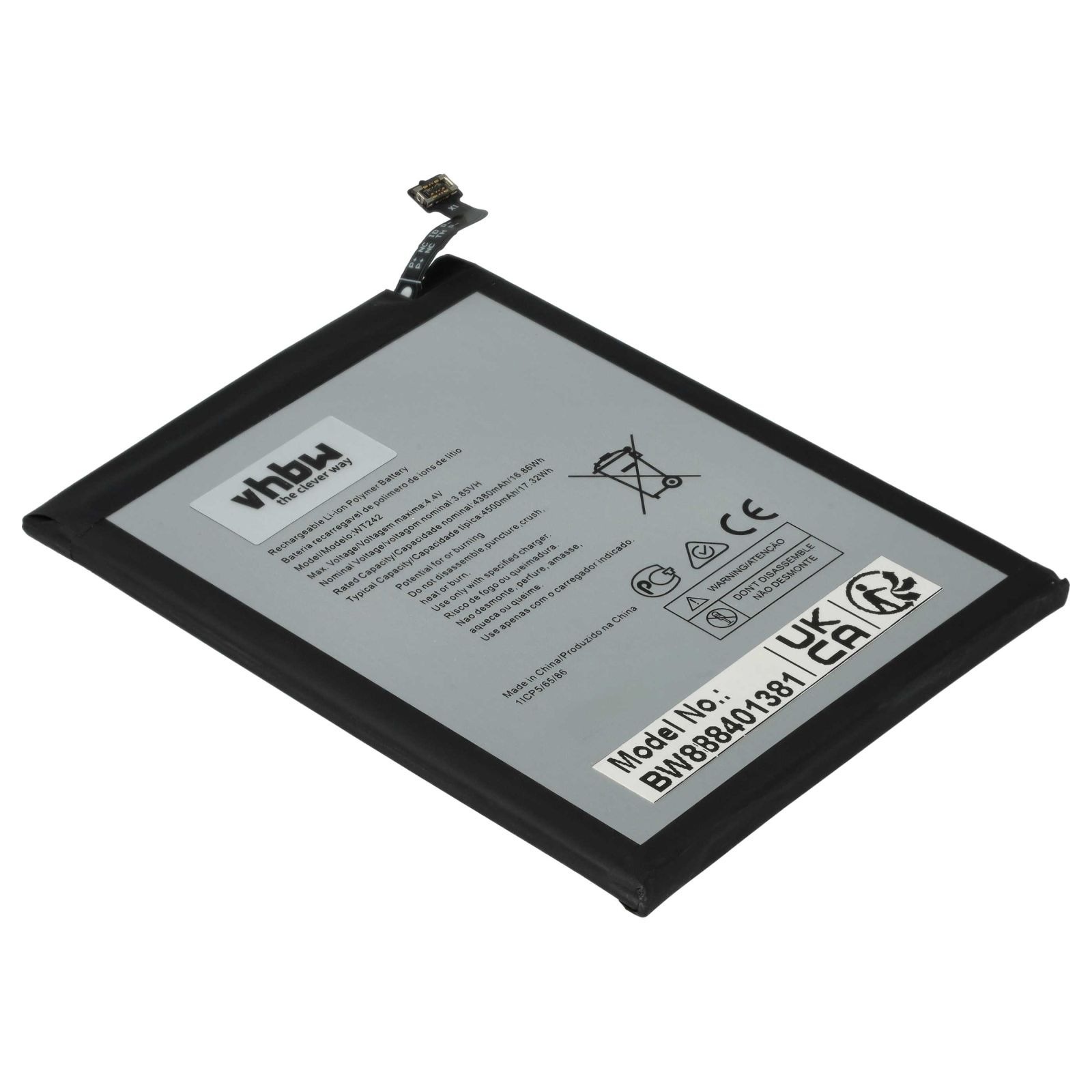 Baterija za Nokia 2.4, WT242, 4400 mAh - slika 6