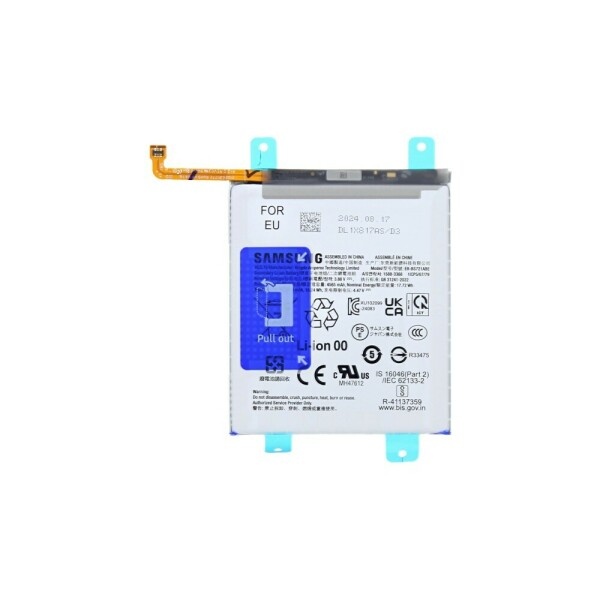 Opis:Originalne oznake:EB-BS721ABYGH82-35853APrimerno za:Samsung:Galaxy S24 FE, SM-S721, SM-S721B, SM-S721B/DS, SM-S721U1, SM-S721U, SM-S721W, SM-S7210, SM-S721NLastnosti:Proizvajalec: SamsungVrsta: Li-PolymerNapetost: 3,88 VKapaciteta: 4.700 mAh (18,24 Wh)