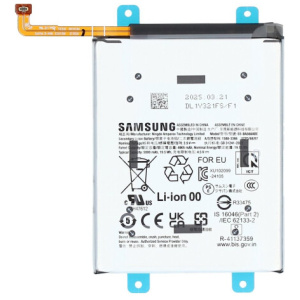 <b>Opis:</b><br><ul><li><b>Originalna baterija proizvajalca Samsung</b></li><li>Najsodobnejša tehnologija omogoča veliko ciklov polnjenja in praznjenja<br></li><li>Li-Polymer celice so prijazne okolju, obenem pa zagotavljajo delovanje brez spominskega učinka<br></li><li>Termično stikalo ščiti baterijske celice pred pregrevanjem, prenapolnitvijo in kratkim stikom<br></li><li>Visoka kapaciteta baterije, podaljšan čas delovanja pri mirovanju naprave, zelo počasno samopraznjenje</li><li>Baterijo polnimo z originalnim ali nadomestnim polnilcem</li><li>Certifikati CE in ROHS</li></ul><br><br><p><b>Originalne oznake:</b></p><ul><li>EB-BA566ASE</li><li>GH82-36843A</li></ul><br><br><p><b>Primerno za:</b></p><p>Samsung:</p><ul><li>Galaxy A36, SM-A366, SM-A366E, SM-A366E/DS, SM-A366B, SM-A366B/DS, SM-A366U, SM-A366U1, SM-A366W</li></ul><br><b>Lastnosti:</b><ul><li>Proizvajalec: Samsung</li><li>Vrsta: Li-Polymer</li><li>Napetost: 3,9 V</li><li>Kapaciteta: 5.000 mAh (19,5 Wh)</li></ul><br>