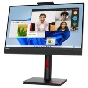 60,45 cm (23,8"), IPS, matiran (AntiGlare), zaslon na dotik (10-točkovni, kapacitivni), FHD 1920 x 1080, 60 Hz, 250 cd/m2, kontrast 1000:1, 99 % sRGB, 178° / 178°, HDMI 1.4 + DisplayPort 1.2 + USB 3.2, kamera FHD 1080p z mikrofonom, zvočnika 2 x 3 W, ležišče za ThinkCentre Tiny, VESA 100 x 100, Mrtev piksel na ekranu