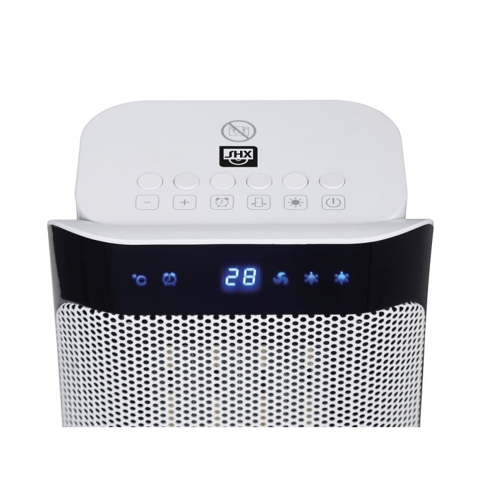 SHE PTC keramični ventilatorski grelnik z zaslonom 2000W - slika 2