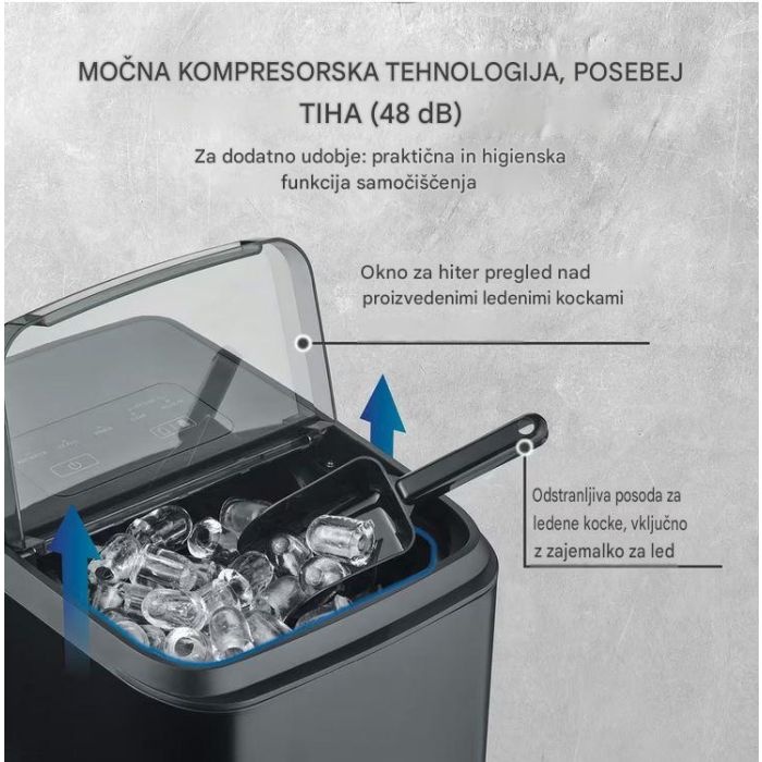 CASO Clear Ice Advanced ledomat - slika 2