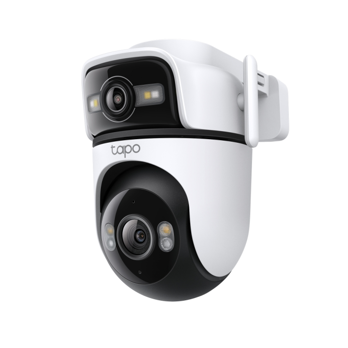 TP-LINK Tapo C545D dvojna 2K zunanja PTZ Wi-Fi kamera z AI - slika 2