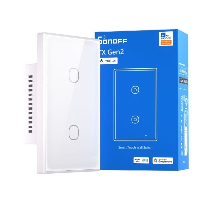 SONOFF pametno stensko stikalo T6-2C-120M - slika 2