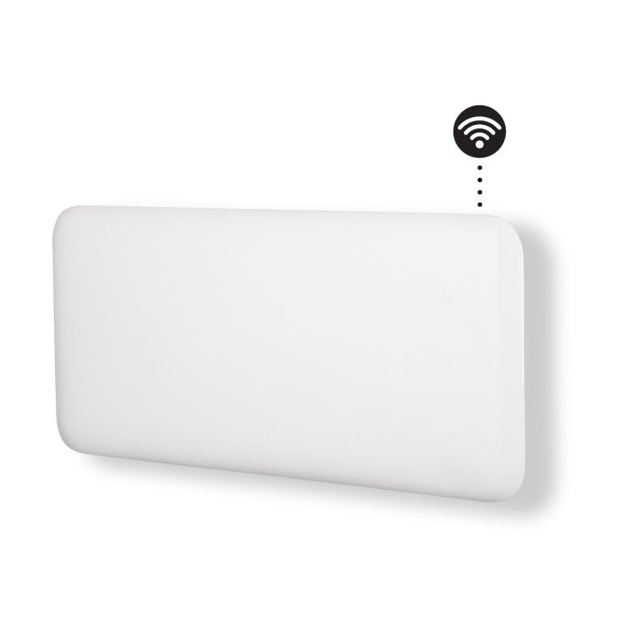 MILL panelni konvekcijski radiator Wi-Fi 1500W bel jeklo PA1500WIFI4 | E-specialisti.si