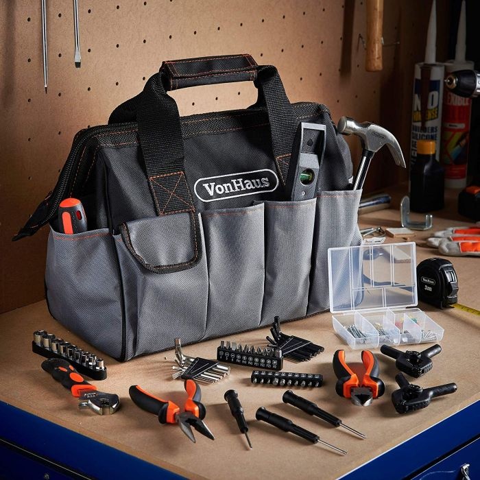 VonHaus torba z orodjem - 92 delni komplet | E-specialisti.si