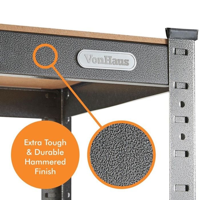 VonHaus Extra Wide 1.8m 5 polični regal - slika 3