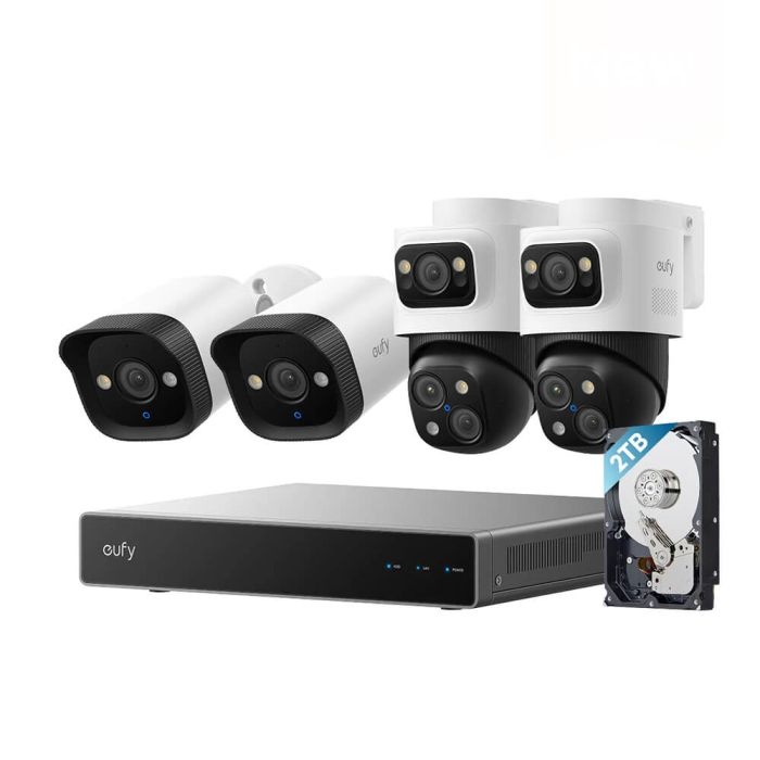 Anker Eufy Security PoE NVR nadzorni sistem S4 (2x eufy E40 + 2x eufy S4) | E-specialisti.si