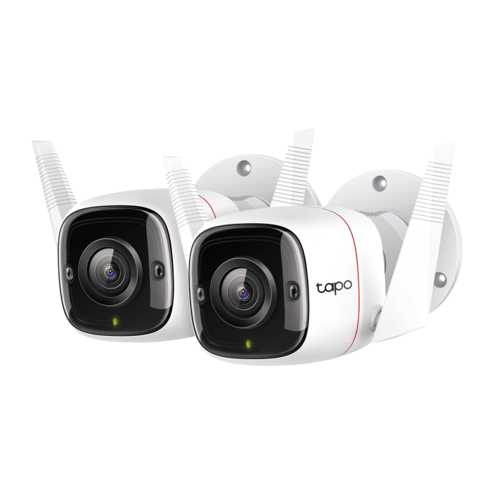 TP-link zunanja Wi-Fi varnostna kamera Tapo C310P2 V2 - set 2kom | E-specialisti.si