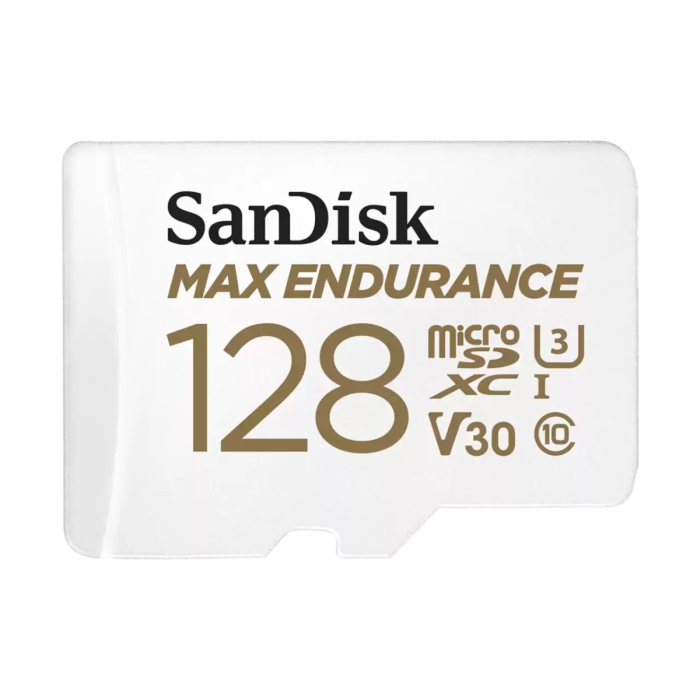 SanDisk 128GB MAX ENDURANCE microSD spominska kartica z adapterjem - slika 2