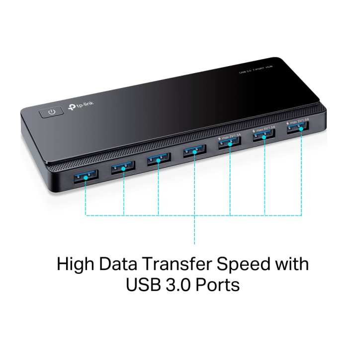 TP-LINK UH700 7 portni USB 3.0 hub - slika 2