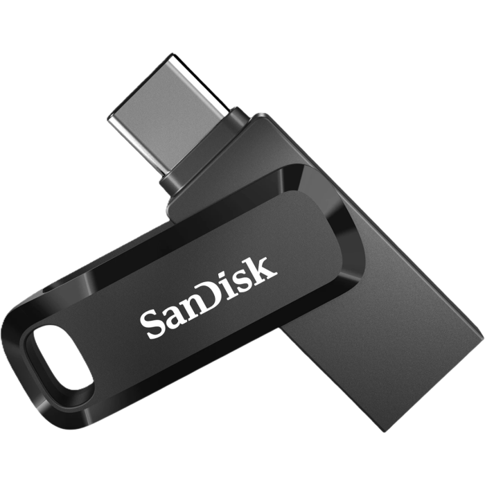 SanDisk 32GB Ultra Dual Drive Go USB-C/A 3.2 USB ključ (črn)