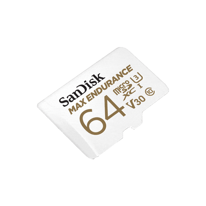 SanDisk 64GB MAX ENDURANCE microSD spominska kartica z adapterjem - slika 3