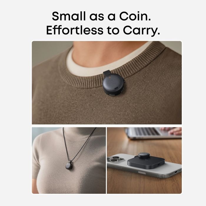 Anker Soundcore Work pametni AI snemalnik zvoka, črn - slika 3