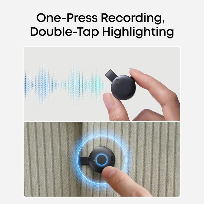 Anker Soundcore Work pametni AI snemalnik zvoka, črn - slika 4