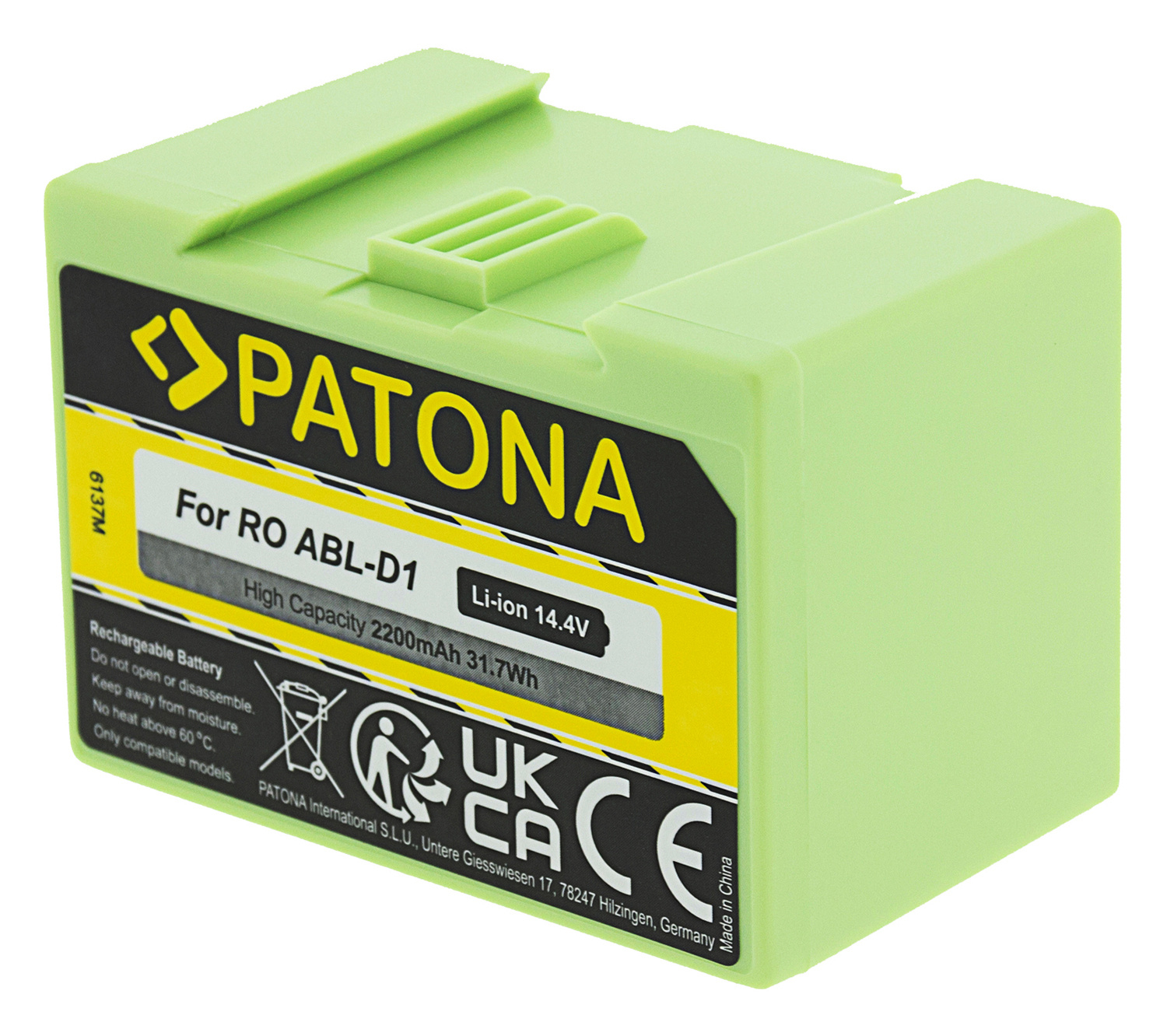 Baterija za iRobot Roomba E5 / E6 / I3 / I7 / I8, Li-Ion, 2200 mAh - slika 2